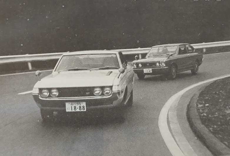Toyota Celica 1600ST and Carina 1600ST